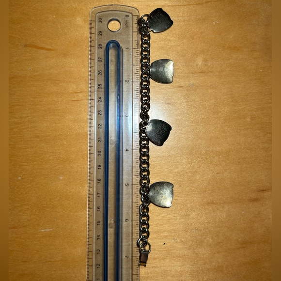 Vintage Funny 10 Commandments Charm Silver Tone Bracelet 50's Jewelry - Picture 15 of 15